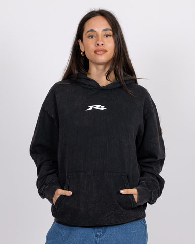 Equipment Acid Wash Hooded Fleece