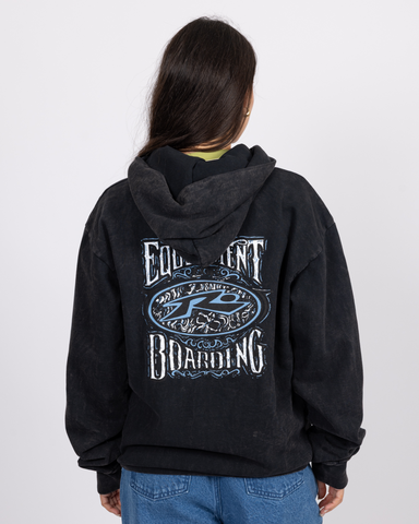 Equipment Acid Wash Hooded Fleece