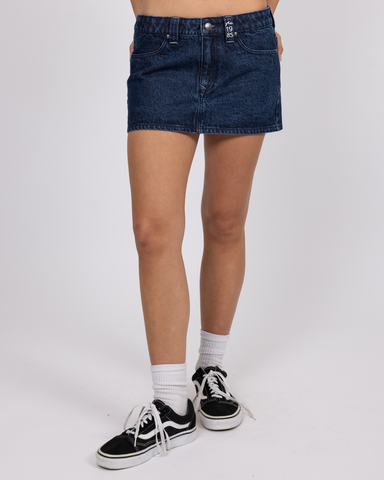 Flip Mommy Low Rise Denim Skirt