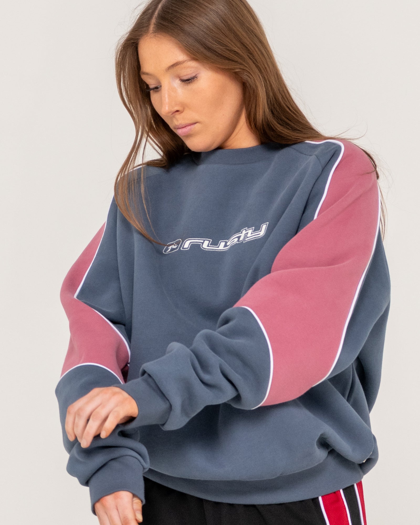 トップス THE UNION THE FABRIC RIB ST. CREW SWEAT THE UNION THE FABRIC RIB ST. CREW SWEAT