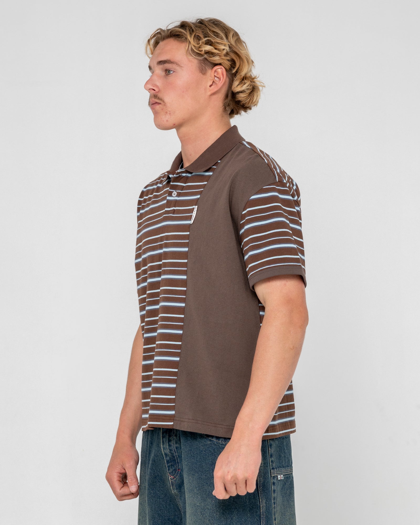 Pop Off Short Sleeve Polo | Rusty USA
