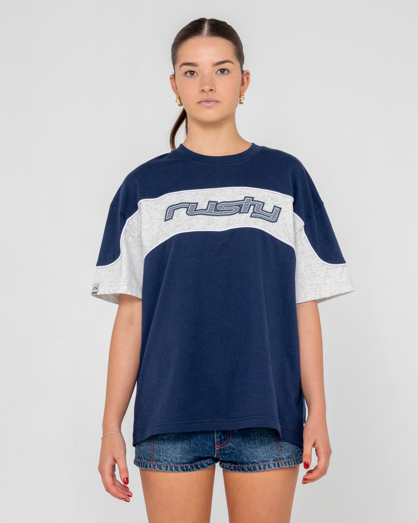 Kinetic Oversize Tee | Rusty USA