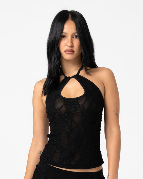 Club Classics Lace Skimmer Top | Rusty USA