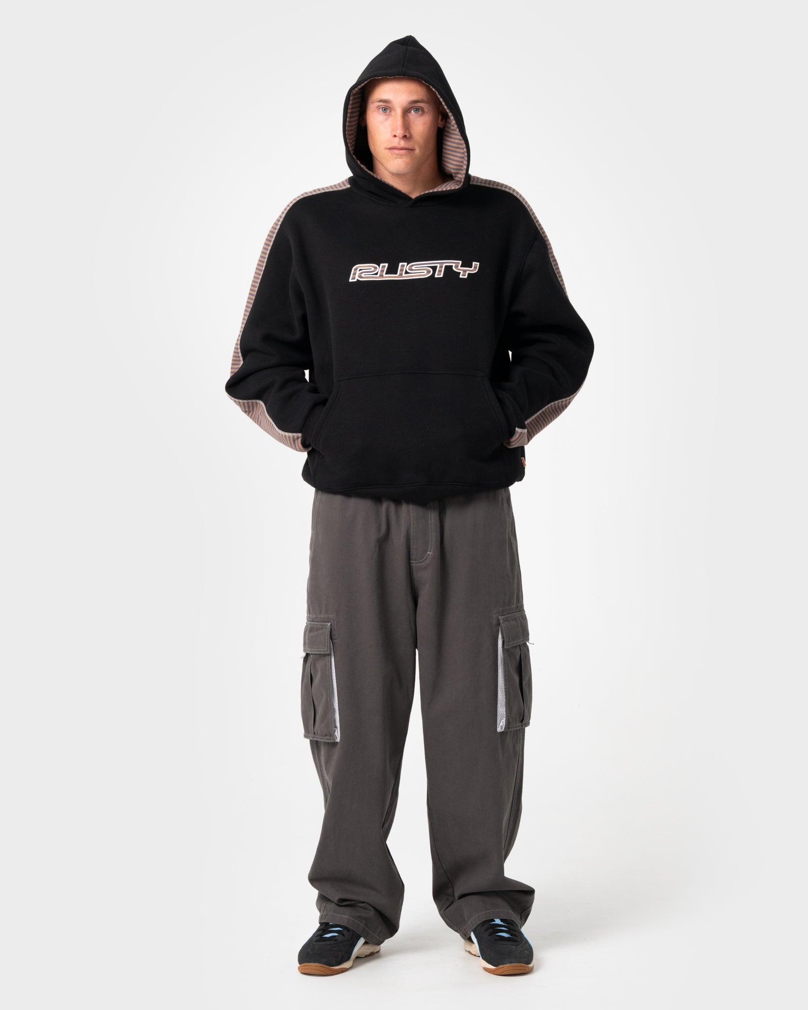 Lay Low Hooded Fleece | Rusty USA