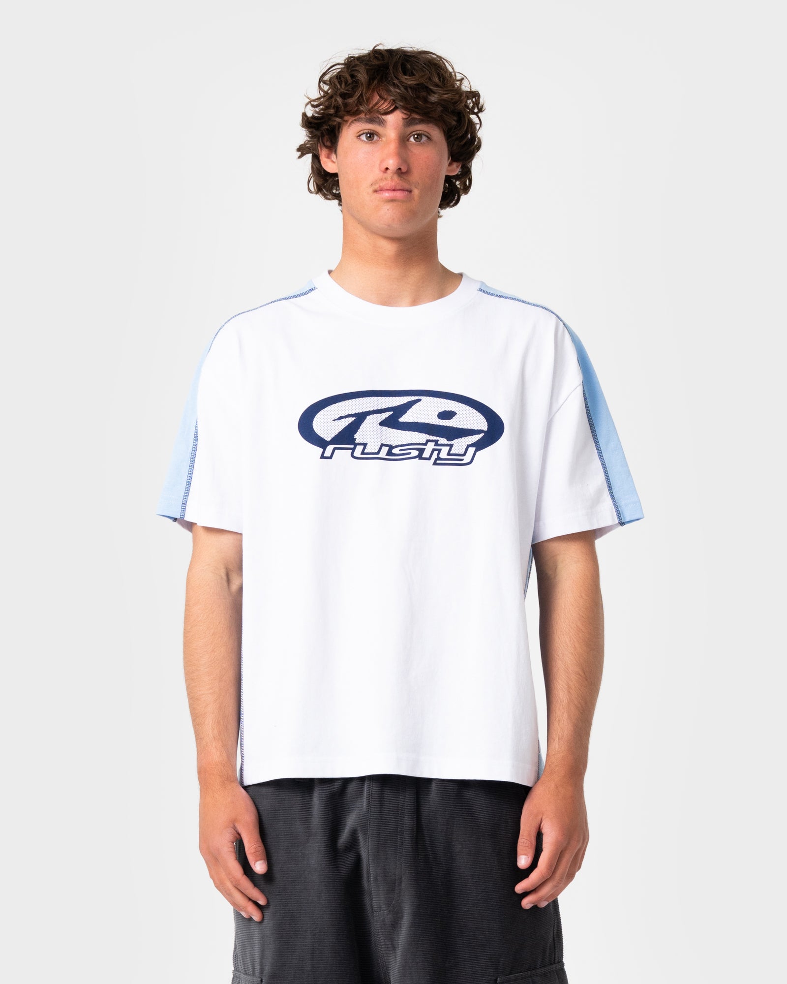 Hit Up Short Sleeve Tee | Rusty USA