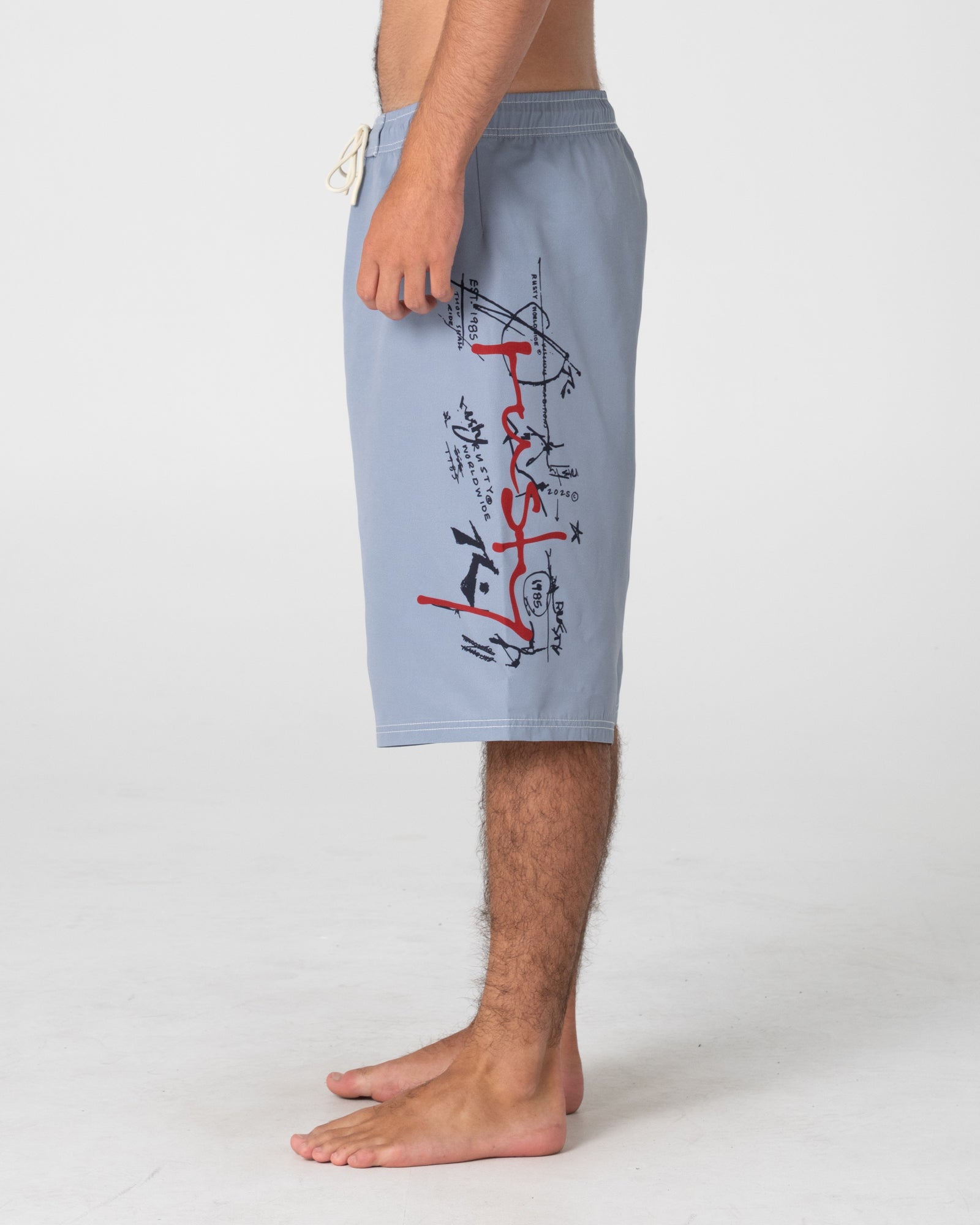 Crisis Hybrid Waist Boardshort | Rusty USA