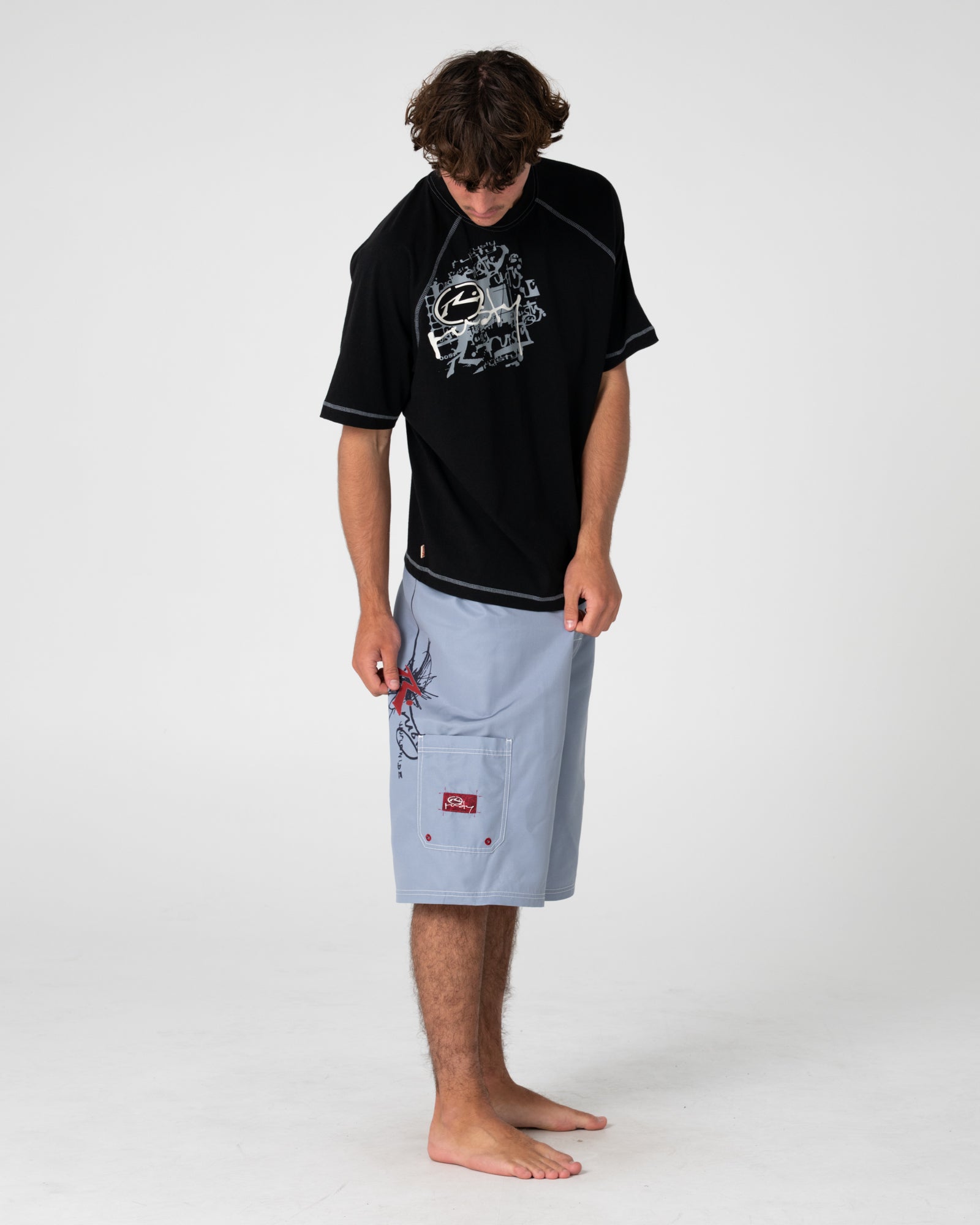 Crisis Hybrid Waist Boardshort | Rusty USA