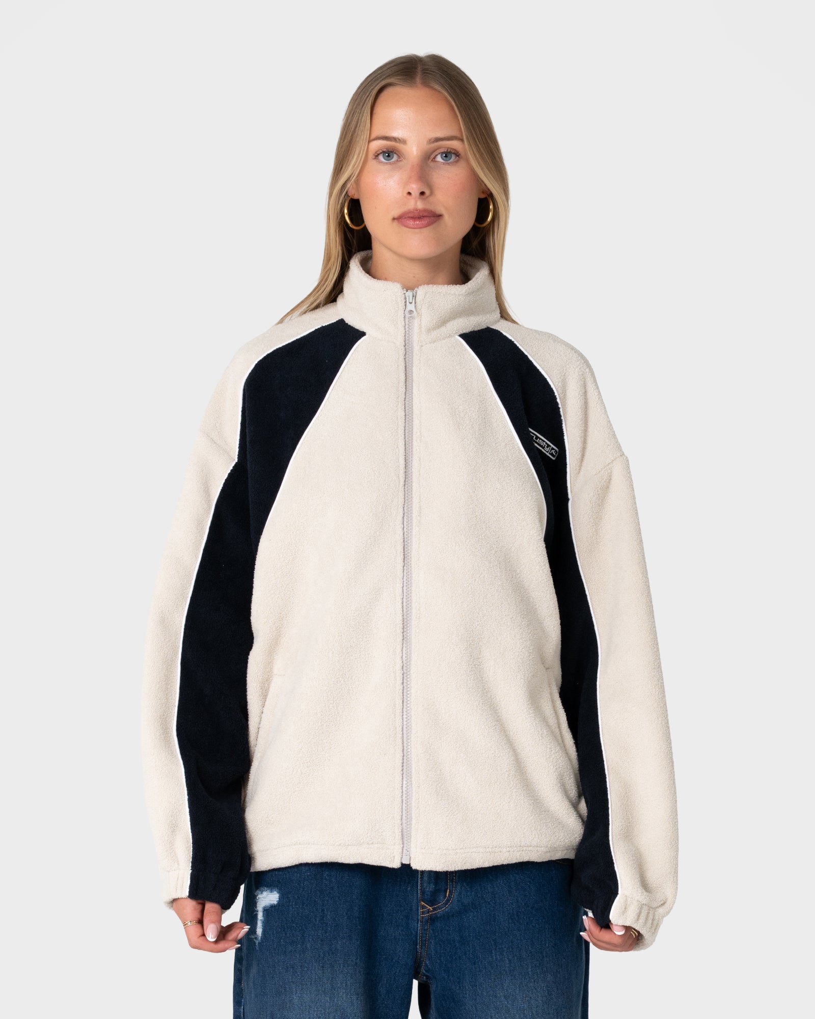Two Tides Zip Through Sherpa Fleece | Rusty USA