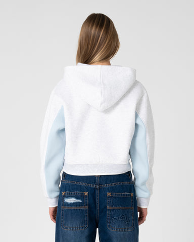 Mini Two Tides Cropped Hooded Fleece