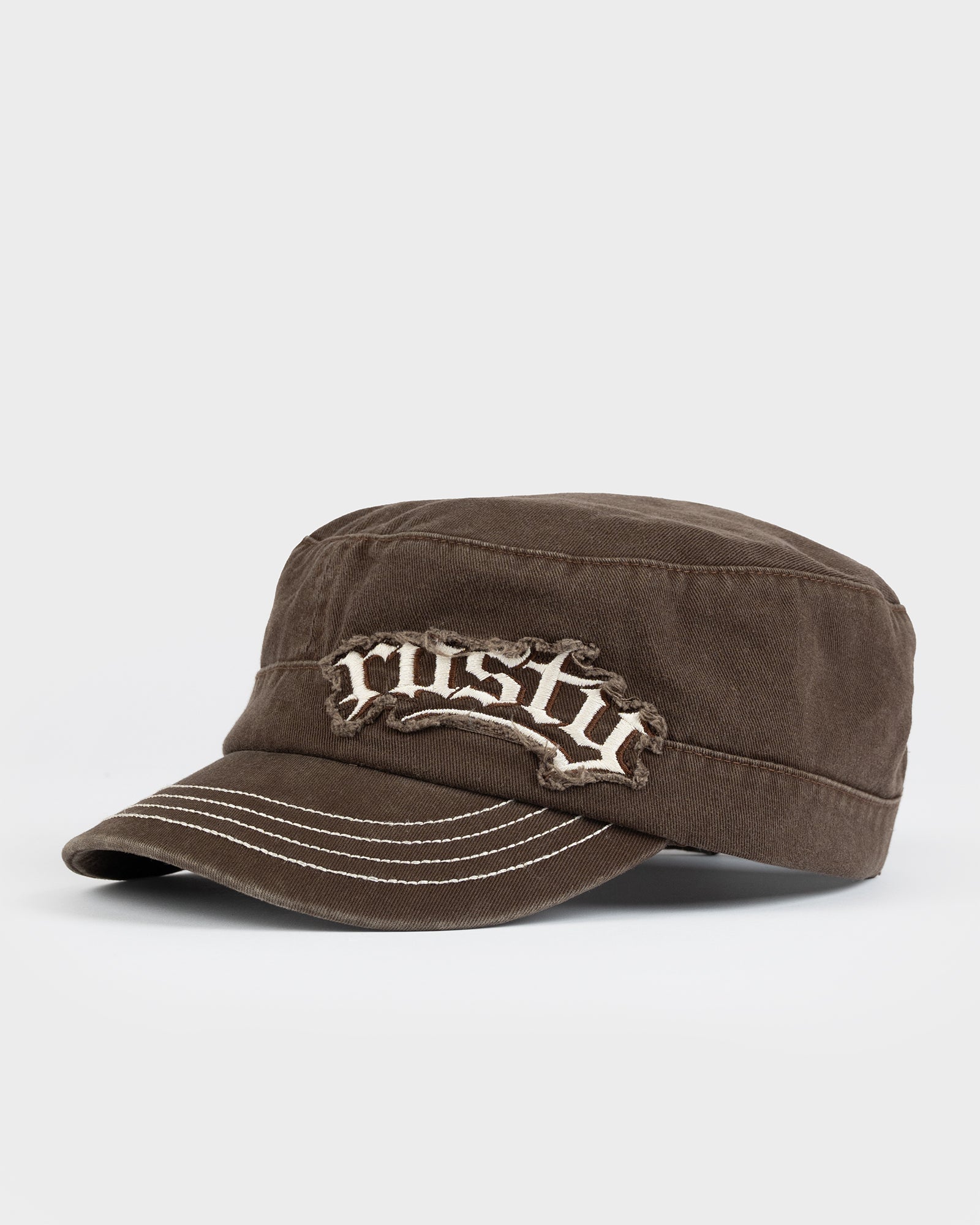 キャヨ★★★ミリタリーリメイク★★★AMERICAN VINTAGE Commander Military Cap | Rusty USA