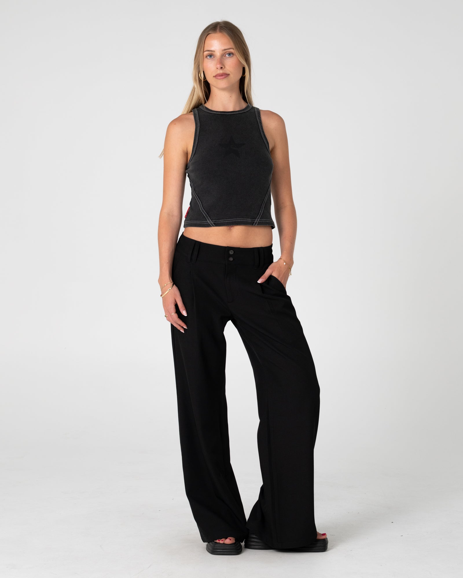 Beverley Low Rise Suit Pant