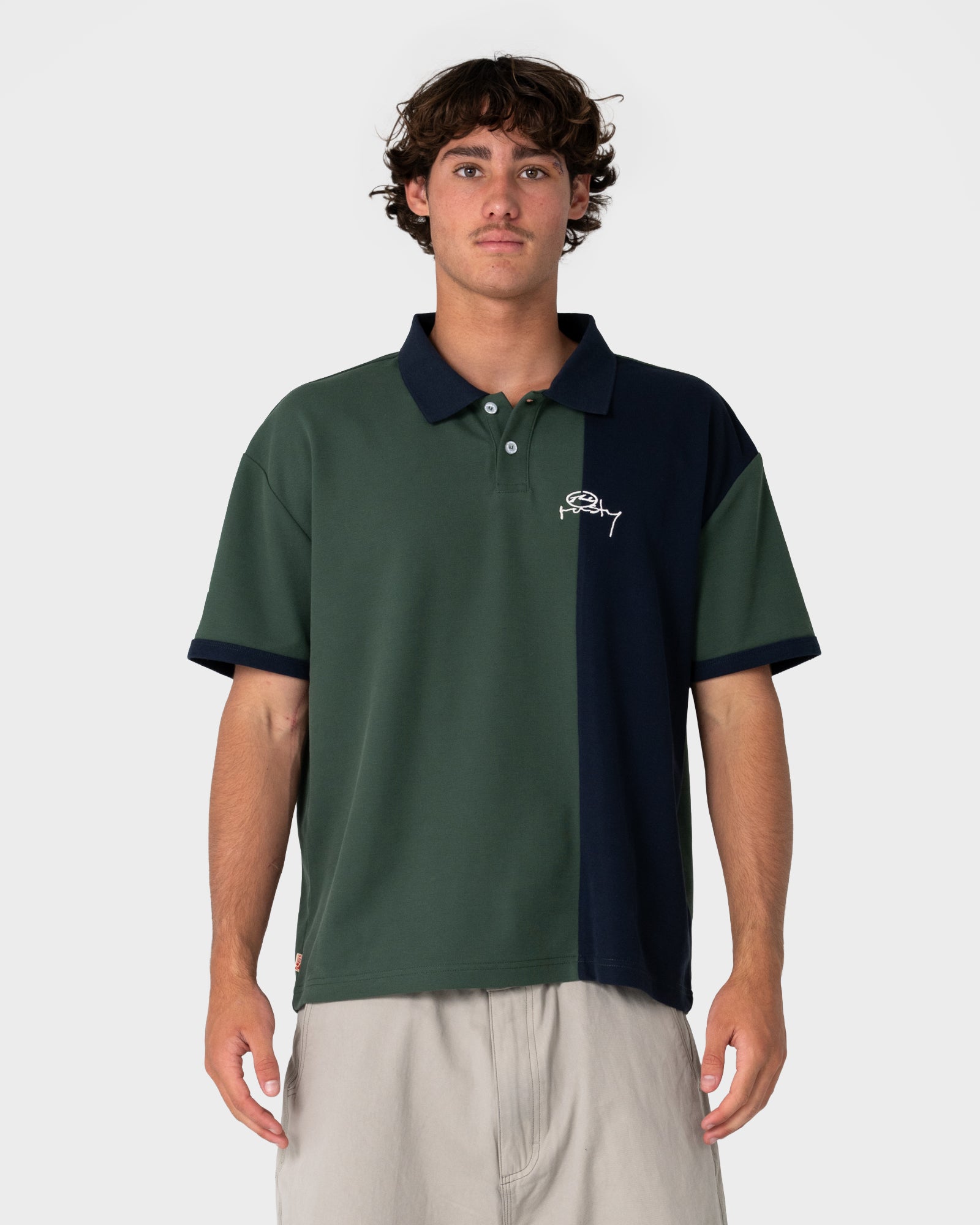 Pop Top Short Sleeve Polo | Rusty USA