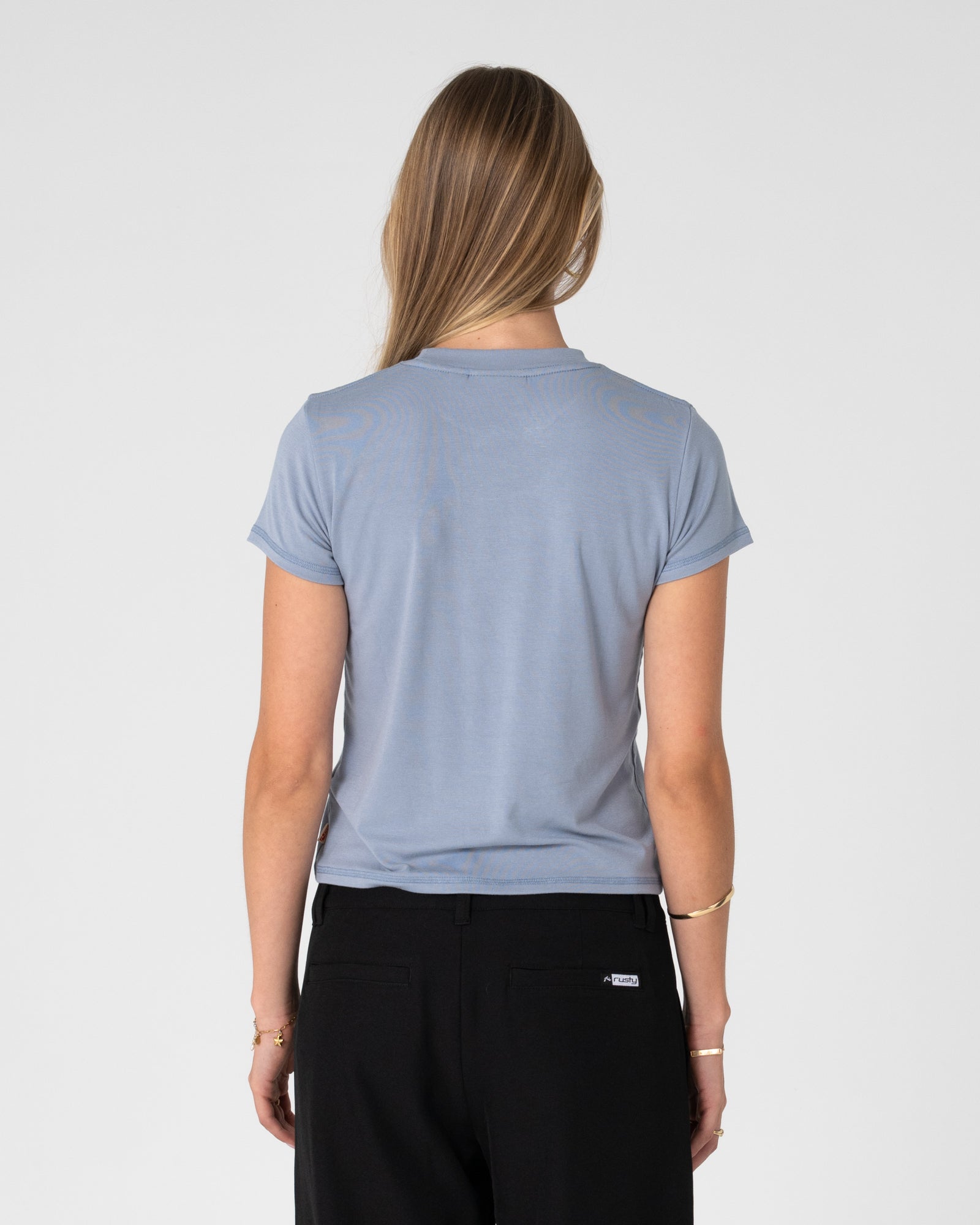 Monty Hartlo Relaxed Baby Tee | Rusty USA