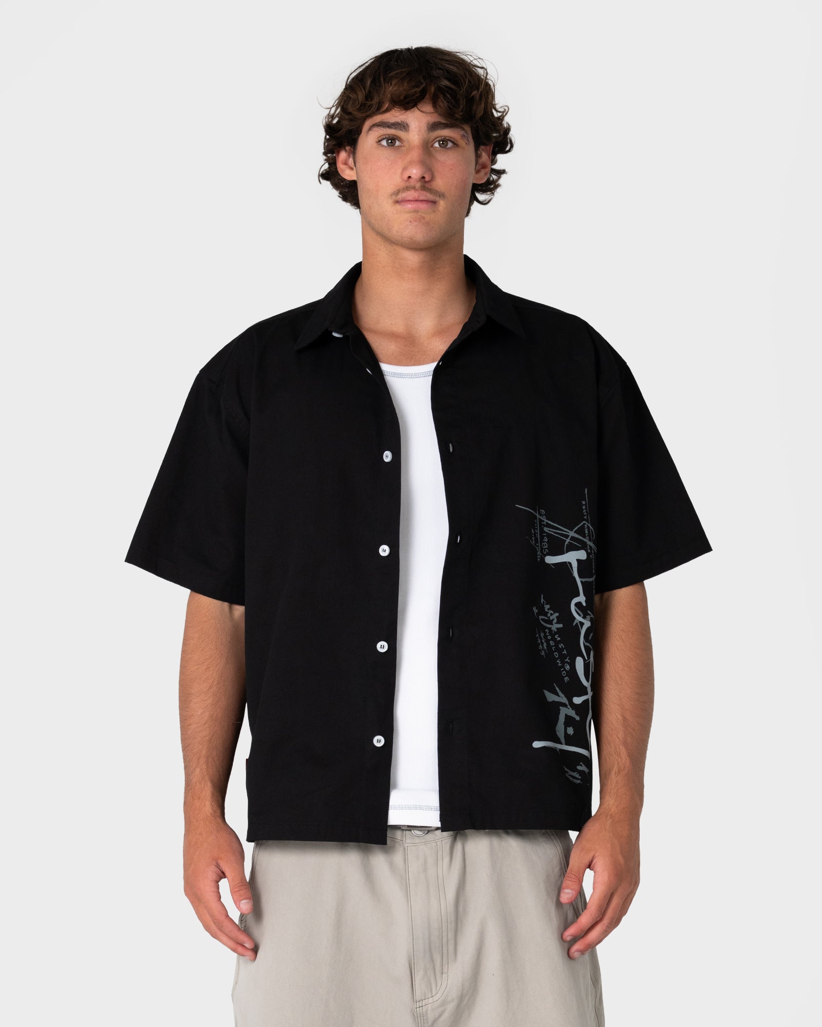 Crisis Short Sleeve Shirt | Rusty USA