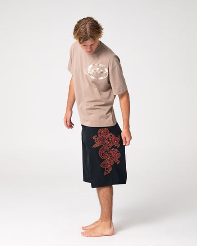 Supahot Fire Fixed Waist Boardshort