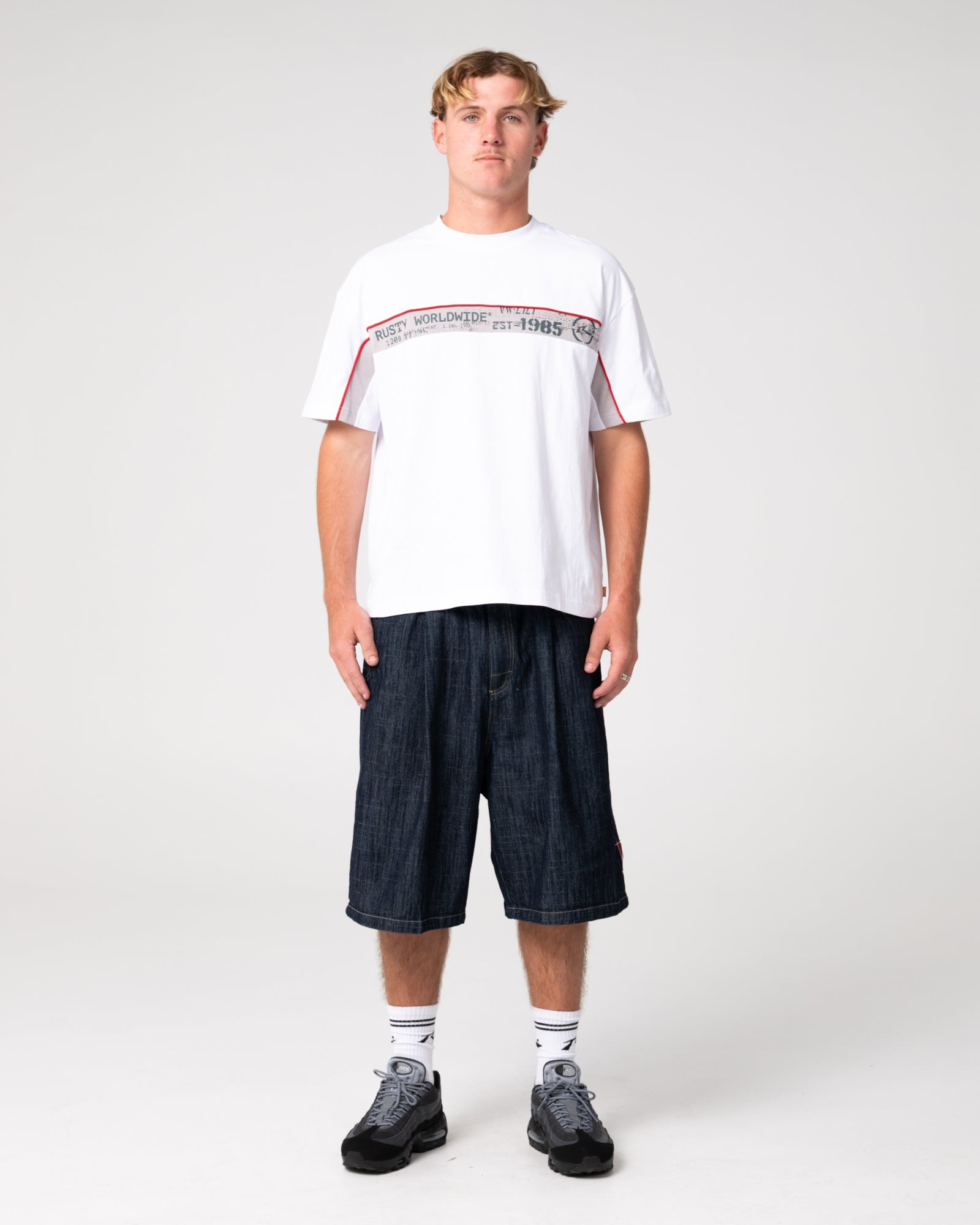 Big Ticket Short Sleeve Tee | Rusty USA