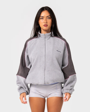 Coach Zip Through Sherpa Fleece