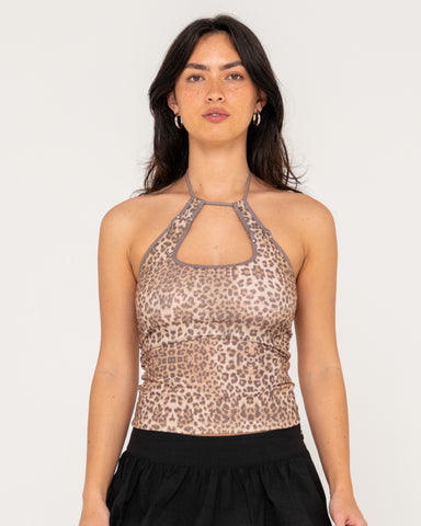 Club Classics Contrast Skimmer Top