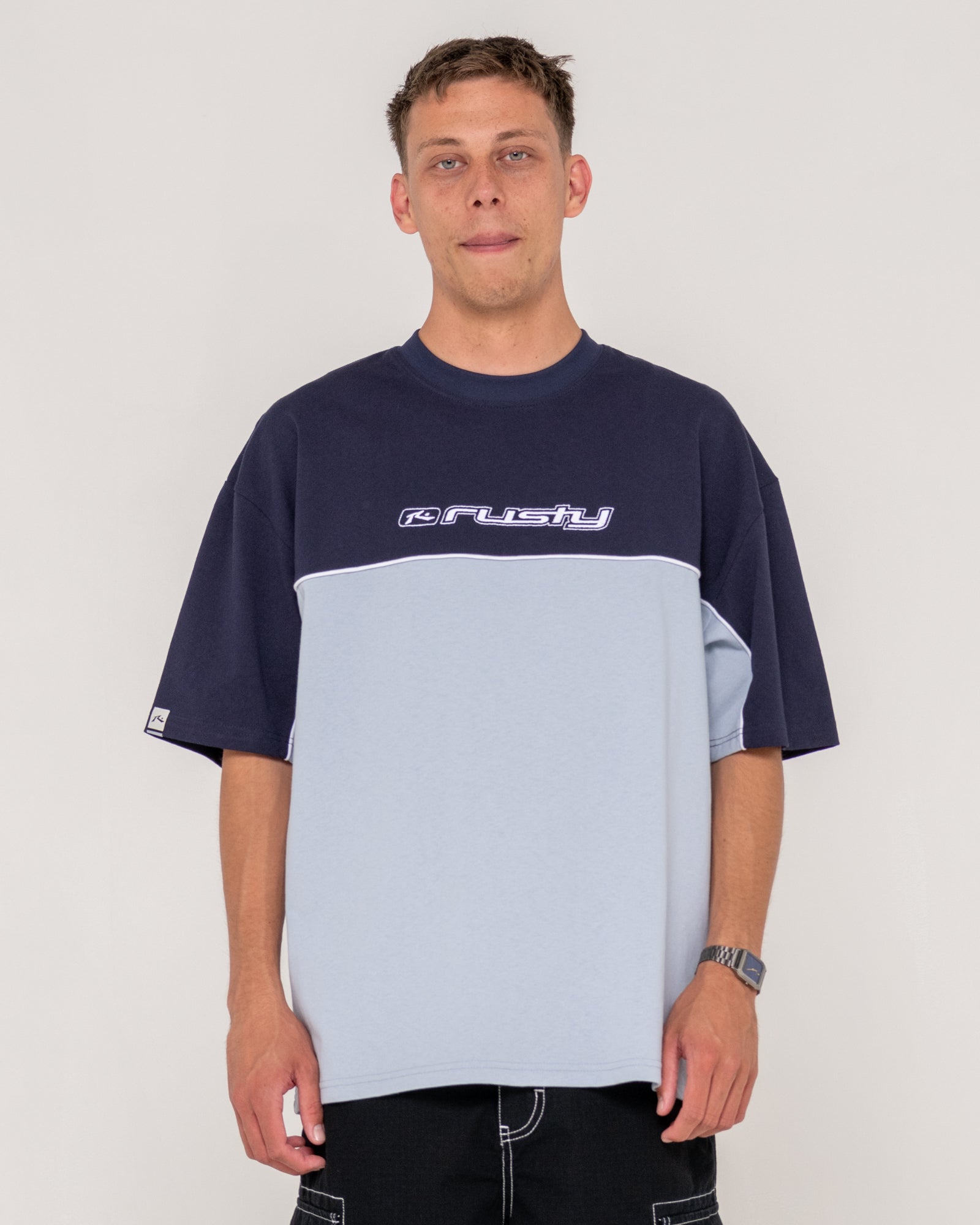 ENNOY Short sleeve hem rib tee サイズL - メルカリ