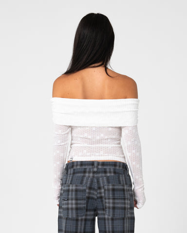 Veera L/S Off Shoulder Top