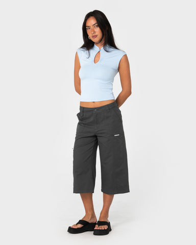 Monroe Keyhole Jersey Top