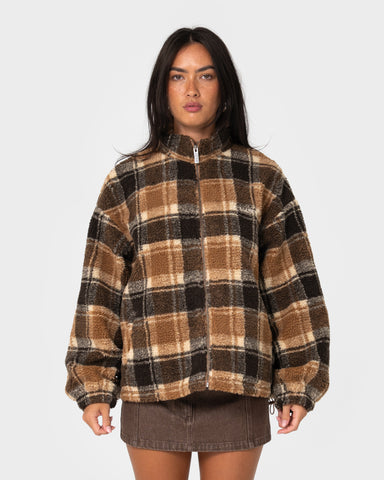 Player Two Zip Through Sherpa Fleece