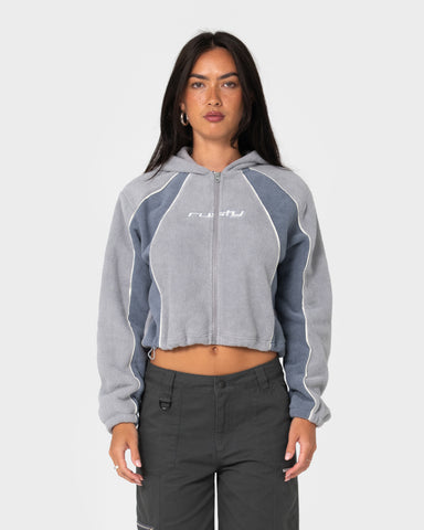 Mini Two Tides Zip Through Polar Fleece