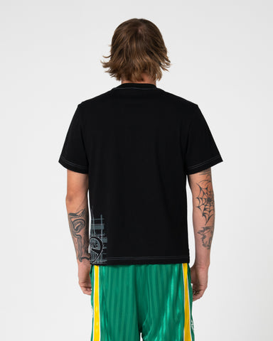 Check Wise Short Sleeve Tee