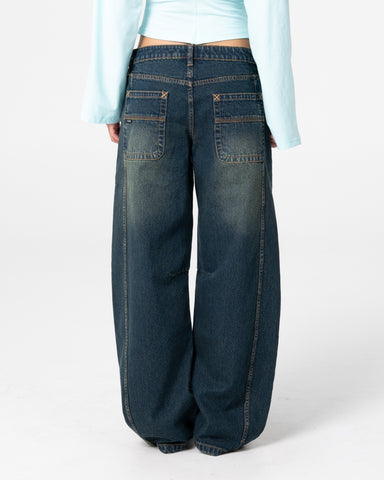 Pammy Panelled Leg Jeans