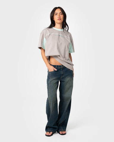 Cyberwaves Oversize Short Sleeve Tee