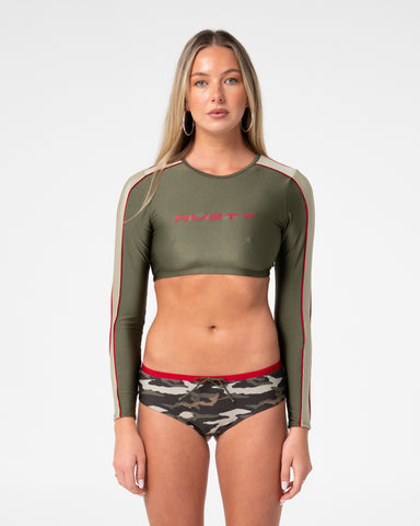 Rambo Zoe L/S Cropped Rashie Vest