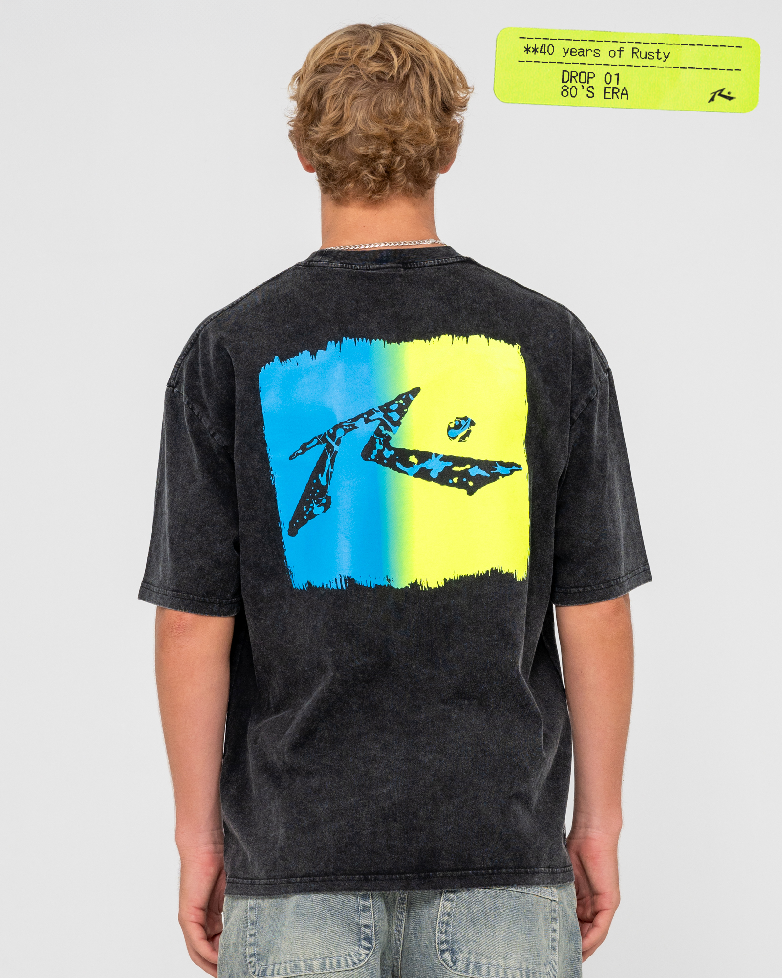 Technicolour Tee | Rusty USA