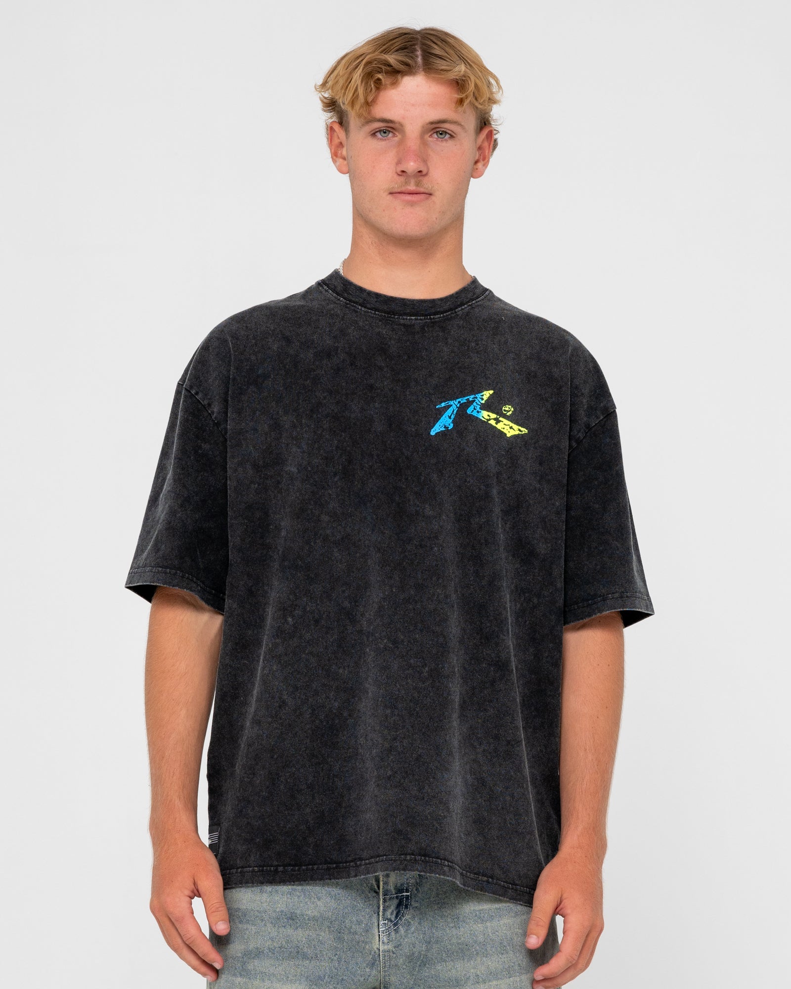 Technicolour Tee | Rusty USA