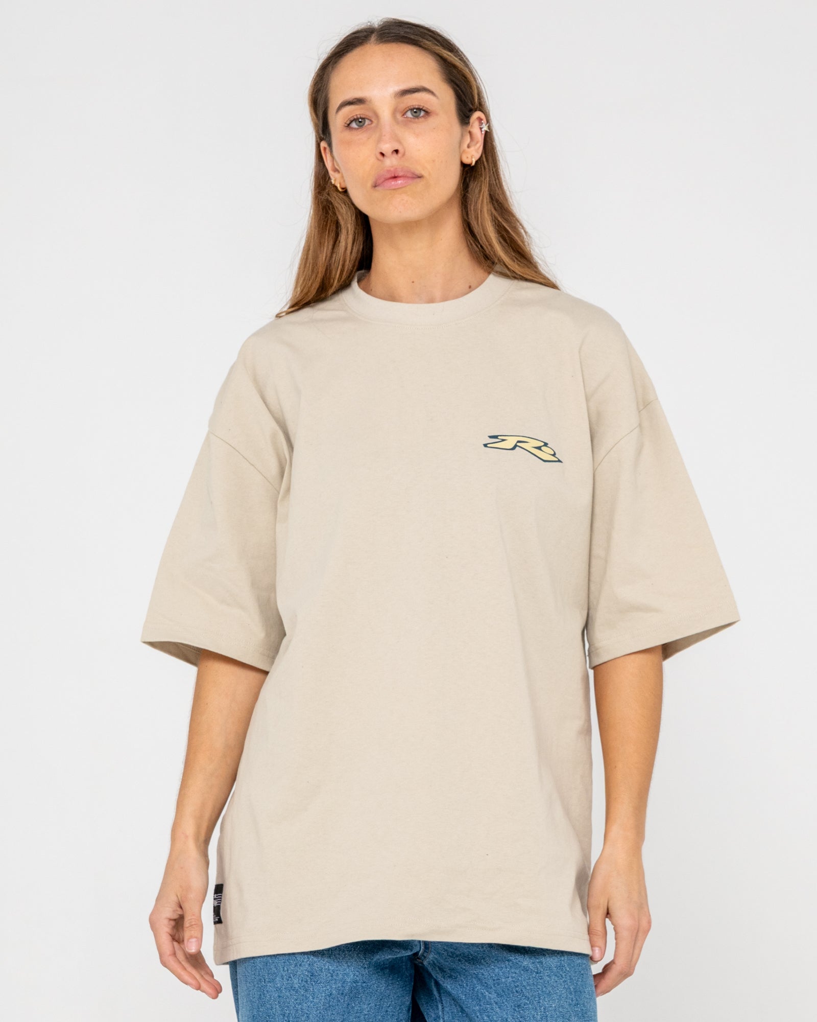 【オリーブ（37）】SURFING CLUB STANDARD SS TEE Surf Club T-Shirt