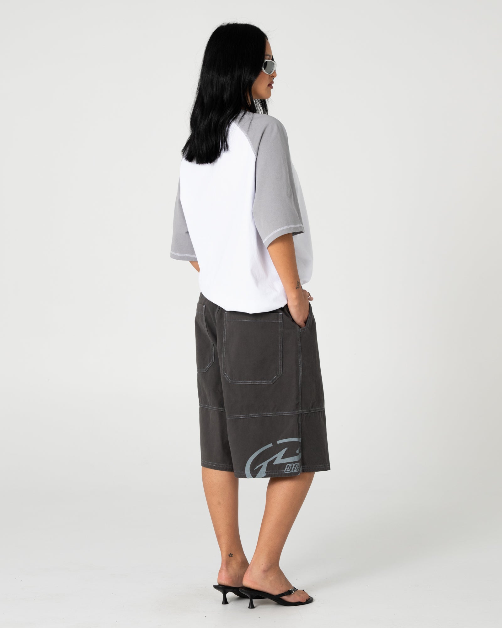Slapon 00 Baggy Twill Short | Rusty USA