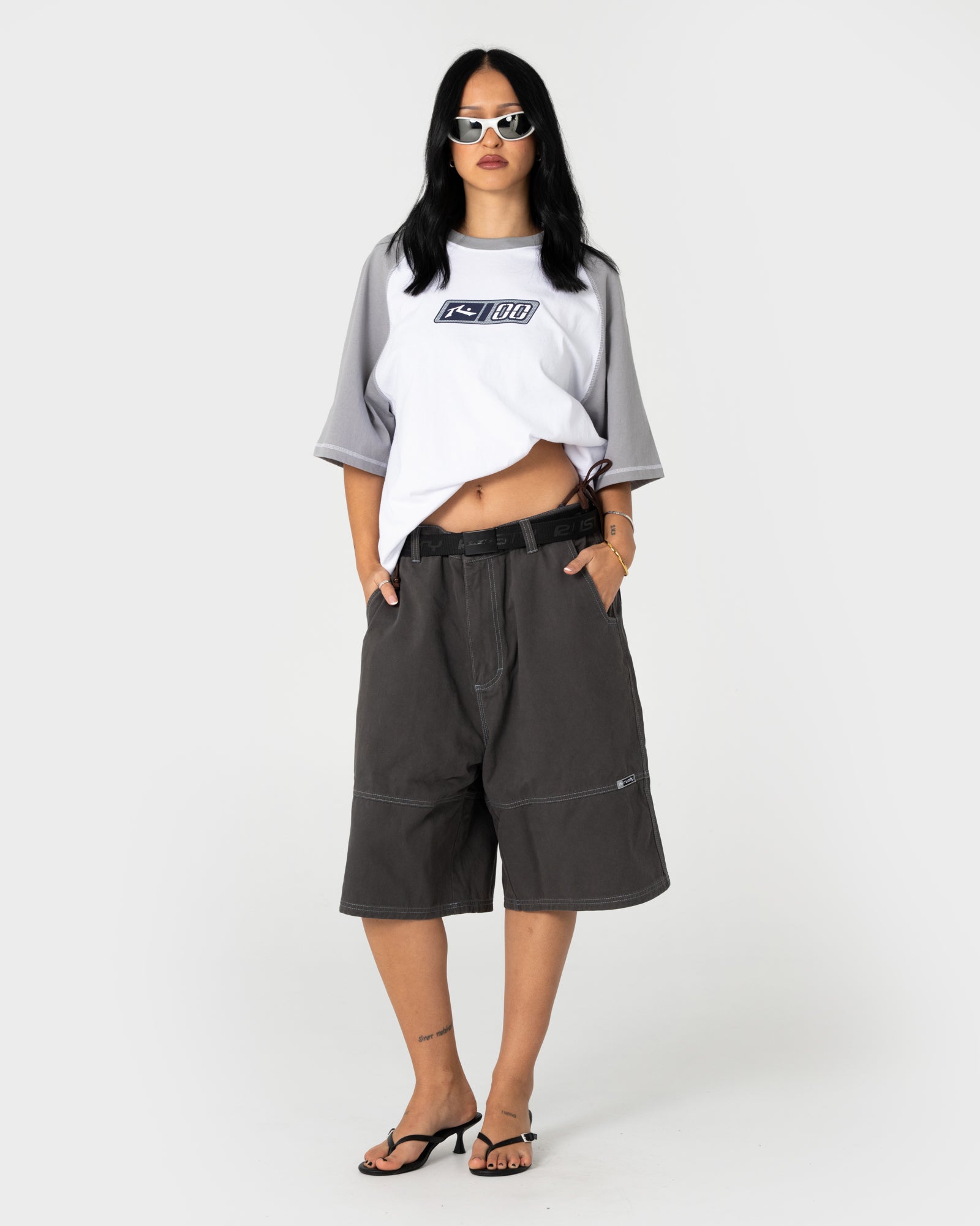 Slapon 00 Baggy Twill Short | Rusty USA