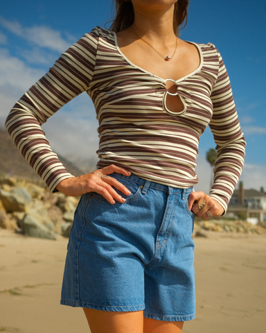 Emma Ring Long Sleeve Top