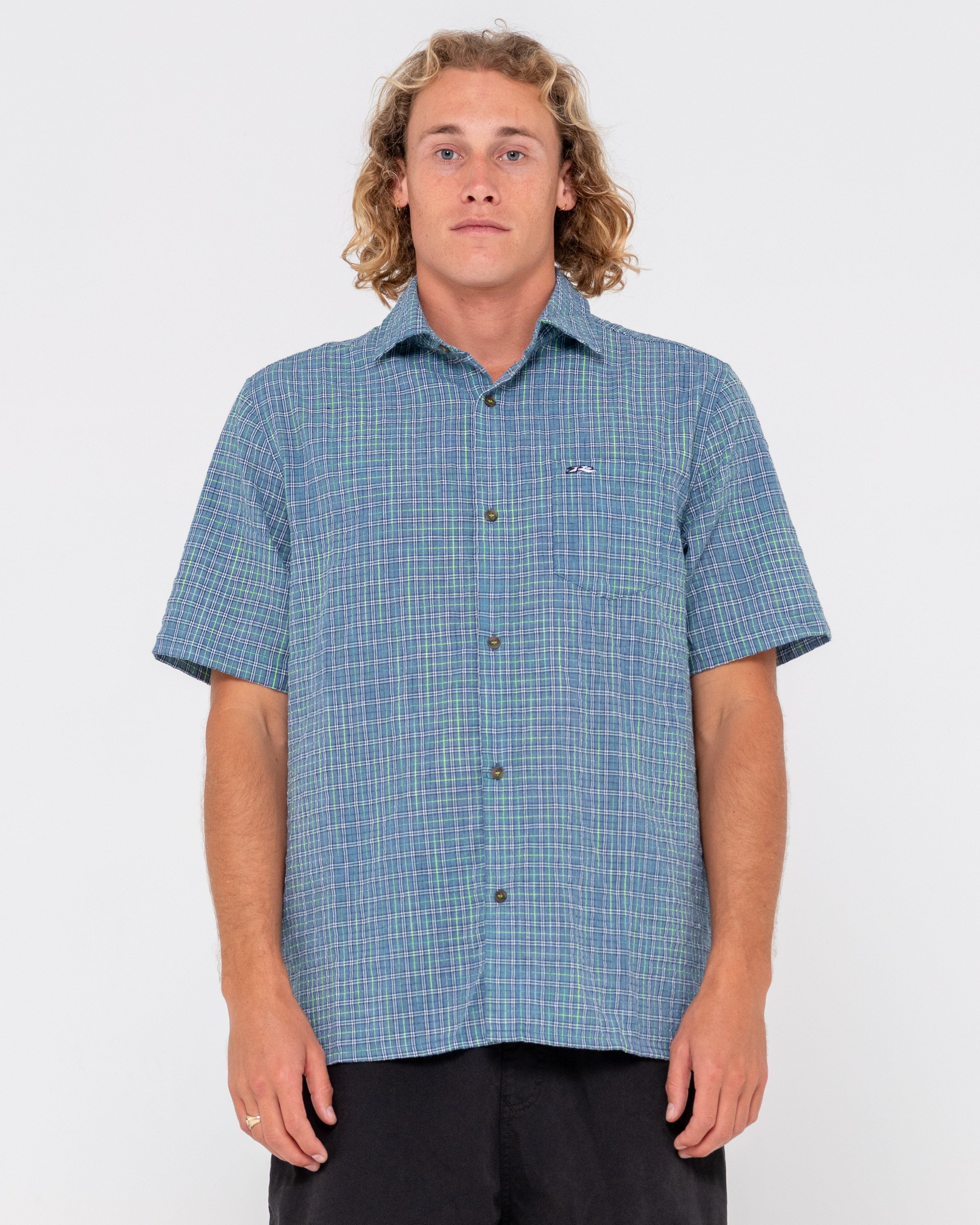 Datsun Drop Short Sleeve Shirt | Rusty USA