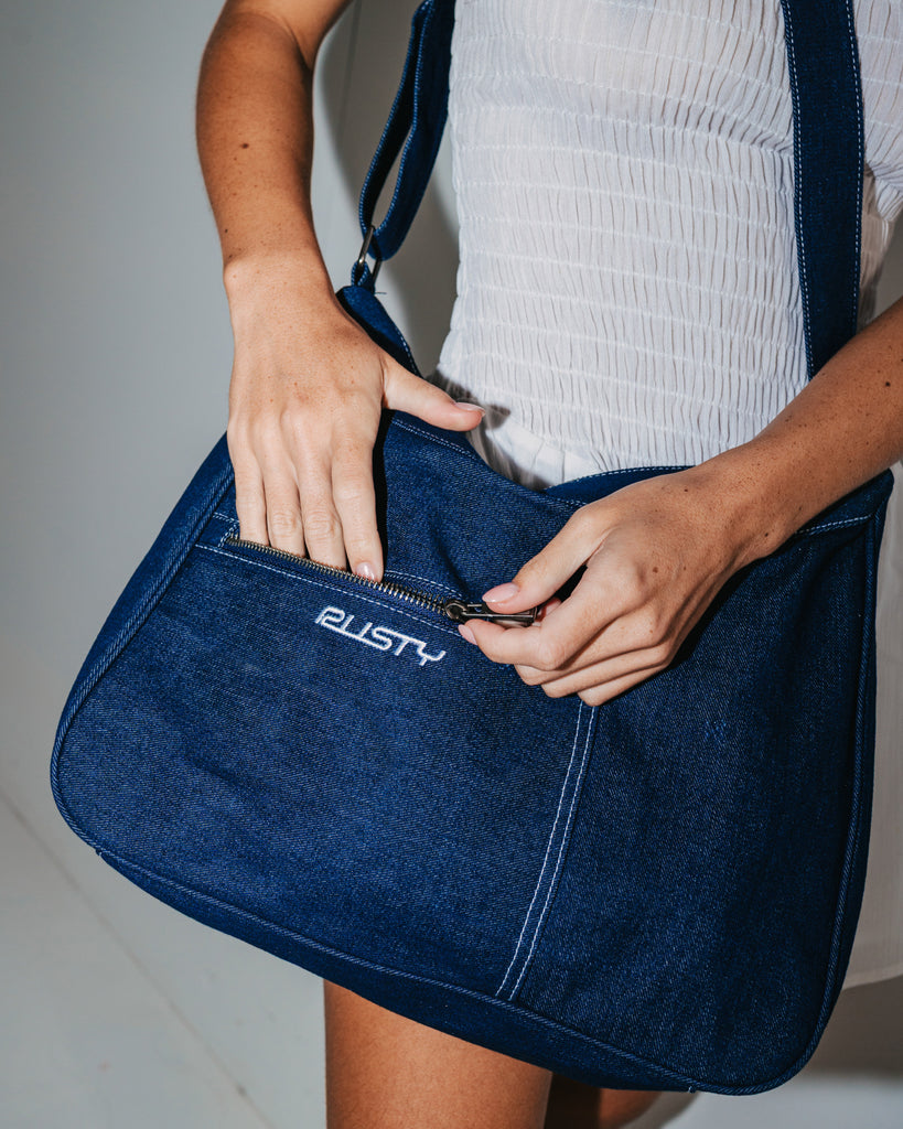 May Denim Sling Bag | Rusty USA