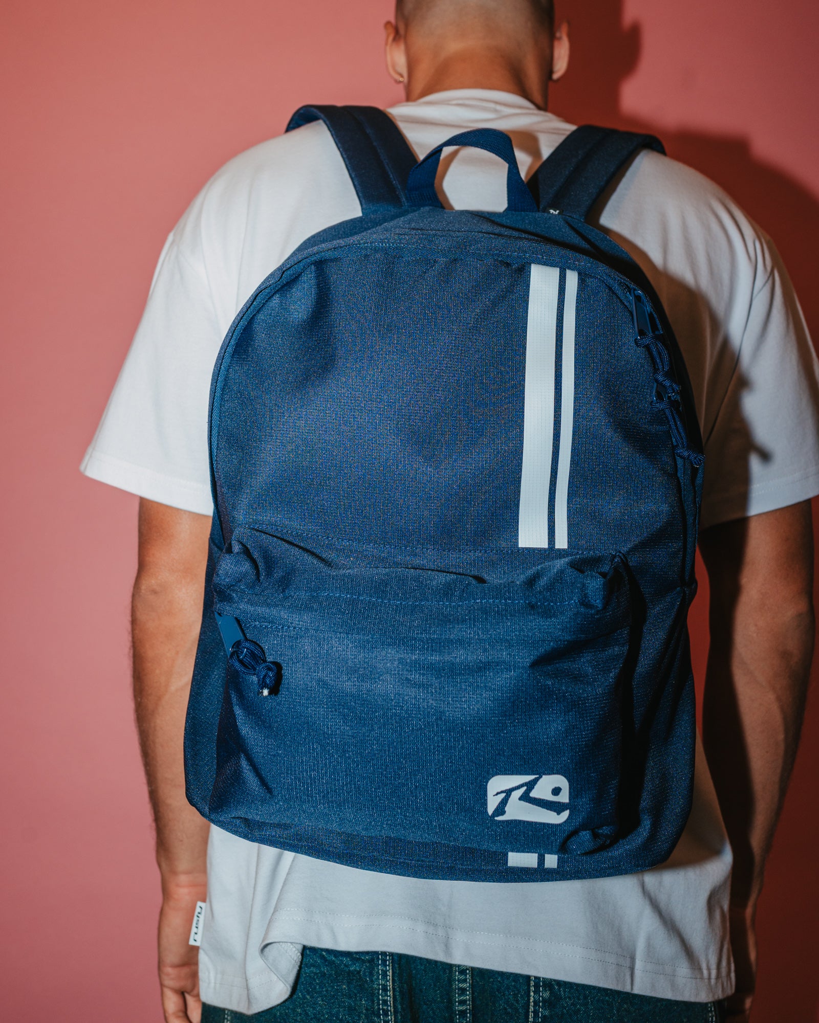 White Lines Backpack | Rusty USA