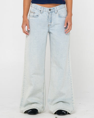Wendy Wide Low Rise Denim Jean