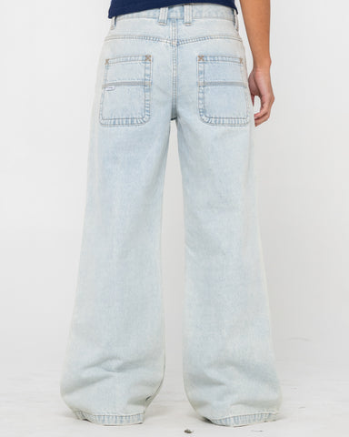 Wendy Wide Low Rise Denim Jean