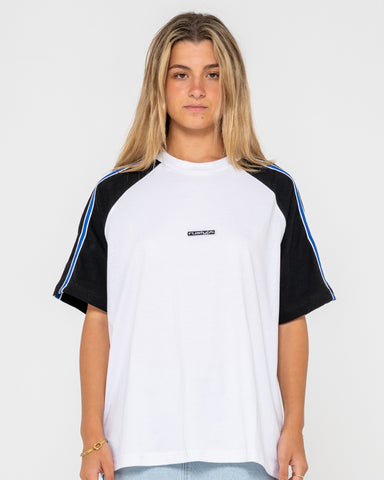 Crank Panelled Oversize Tee