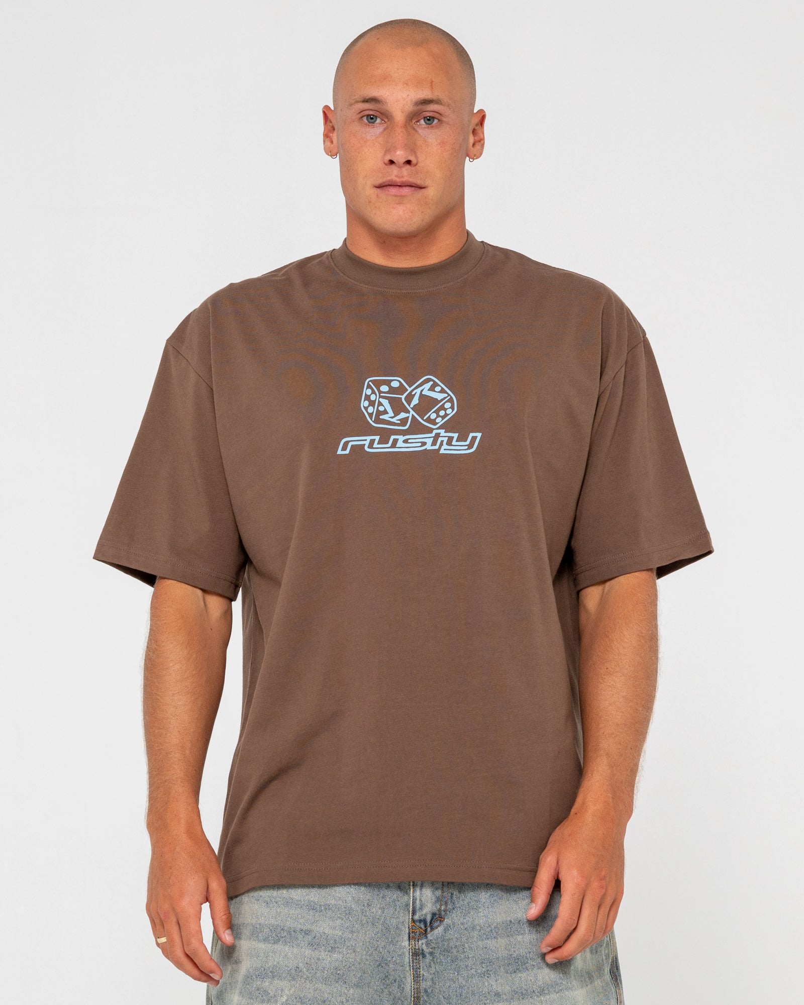 fumikauchida DOUBLE SLEEVE TEE ブラウン Double Or Nothin Short Sleeve Tee | Rusty USA