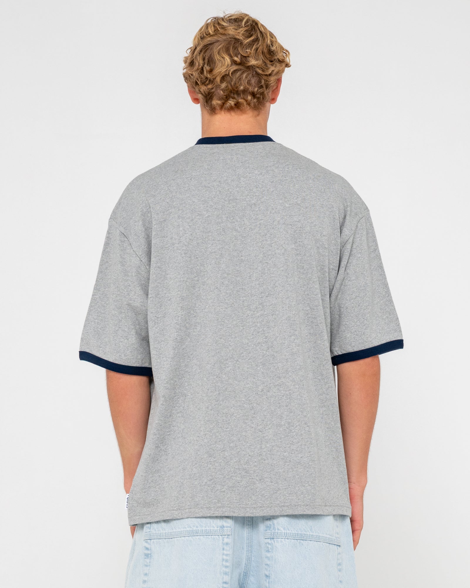 00s レッチリ Ringer Tee Gray XL Hyper Ringer Short Sleeve Tee | Rusty USA