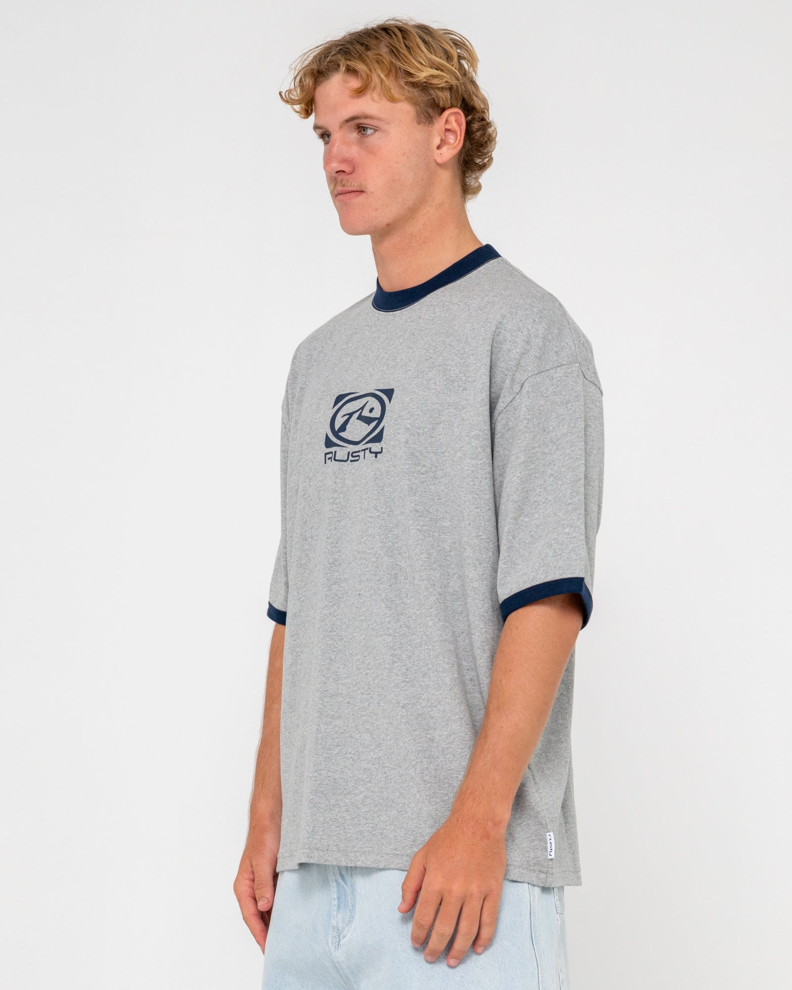 Hyper Ringer Short Sleeve Tee | Rusty USA
