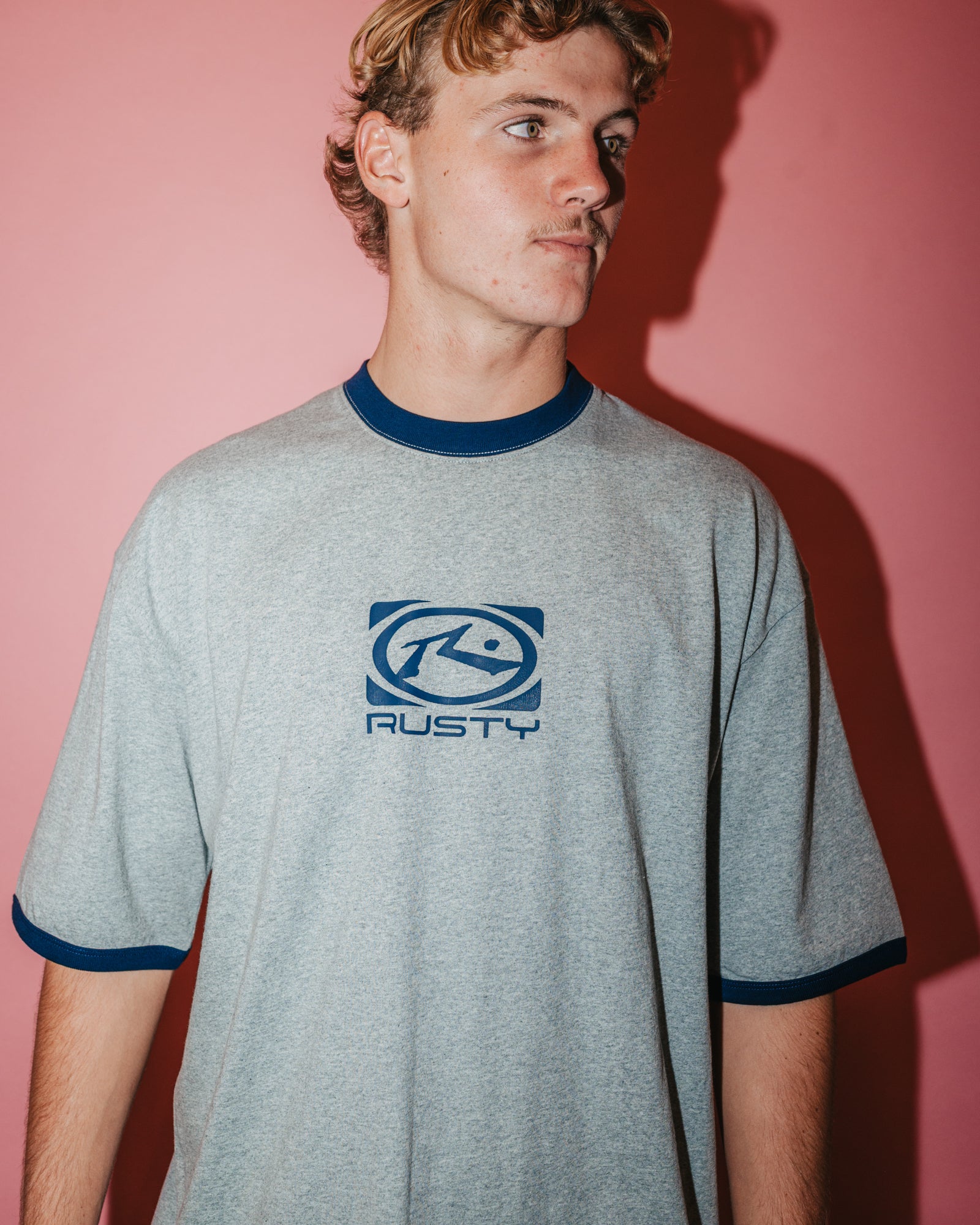 Hyper Ringer Short Sleeve Tee | Rusty USA