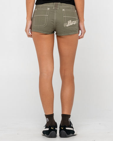 Dirtbag Cargo Low Rise Mini Short