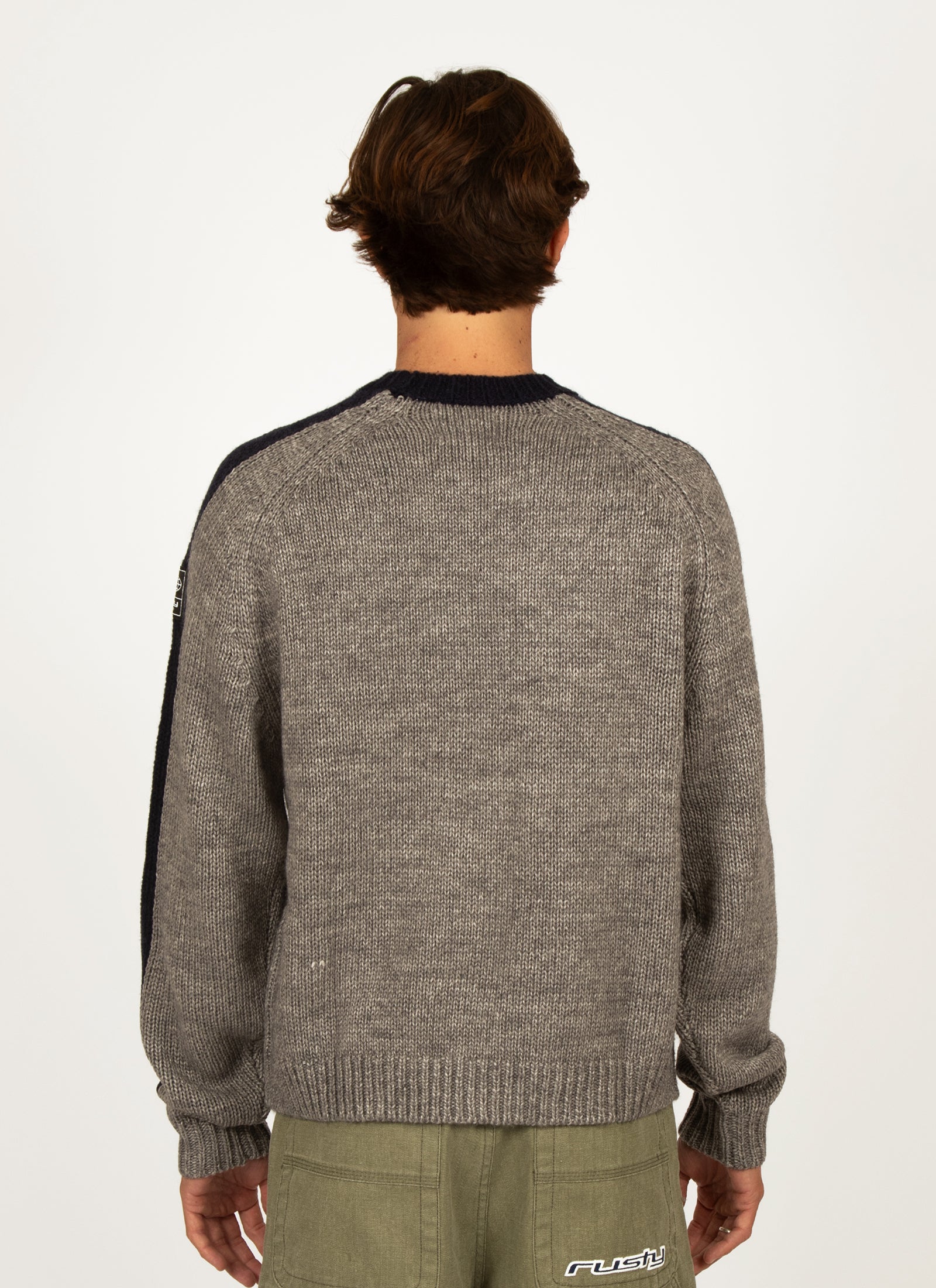 Fishermans Boxy Knit Crew | Rusty USA