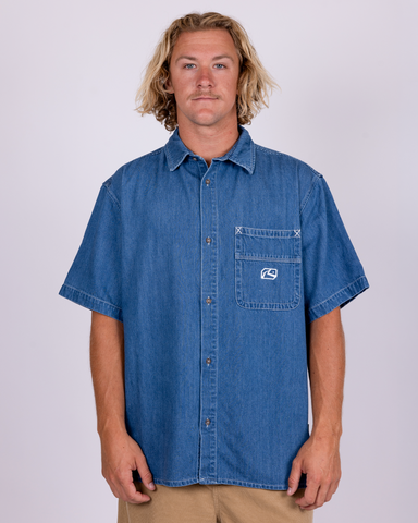 Big Mistake Short Sleeve Woven Shirt
